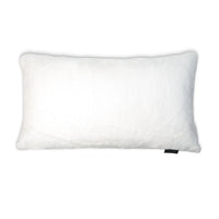 4 Dogs Embroidery On Faux Fur Base Pillow | 14‘’x24‘’