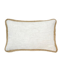 Mushrooms & Butterflies Throw Pillow Cover | Multi | 14" x 20"