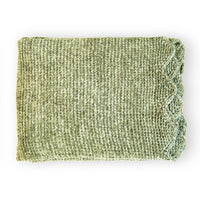 Scalloped Edge Chenille Throw Blanket | 50"x70"