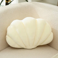 Shell Shaped Throw Pillow | 17" x 12"