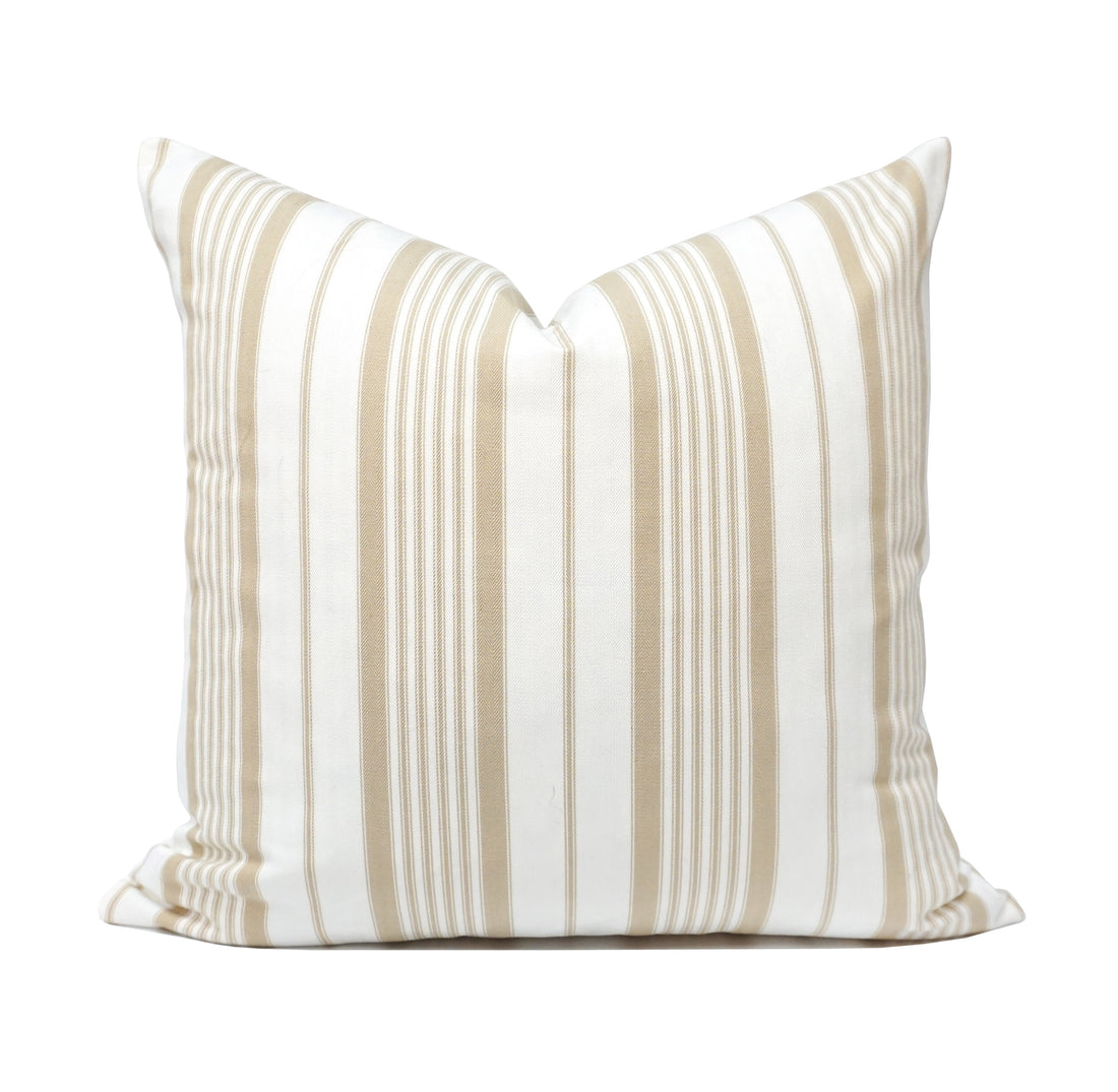 Set of 2 Baja Striped Jacquard Throw Pillow | 20" x 20"