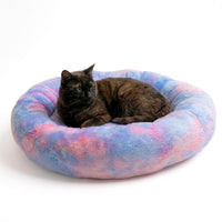 Candy Nest Ultra Soft Plush Donut Pet Bed