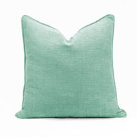 Set of 2 Gorgeous Chenille Throw Pillow Micro Piping | 20" x 20"