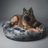 Candy Nest Ultra Soft Plush Donut Pet Bed