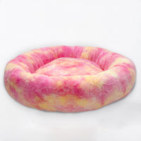 Candy Nest Ultra Soft Plush Donut Pet Bed