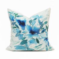 Bianca Rosen Cover | Blue Florals | 20"x 20"