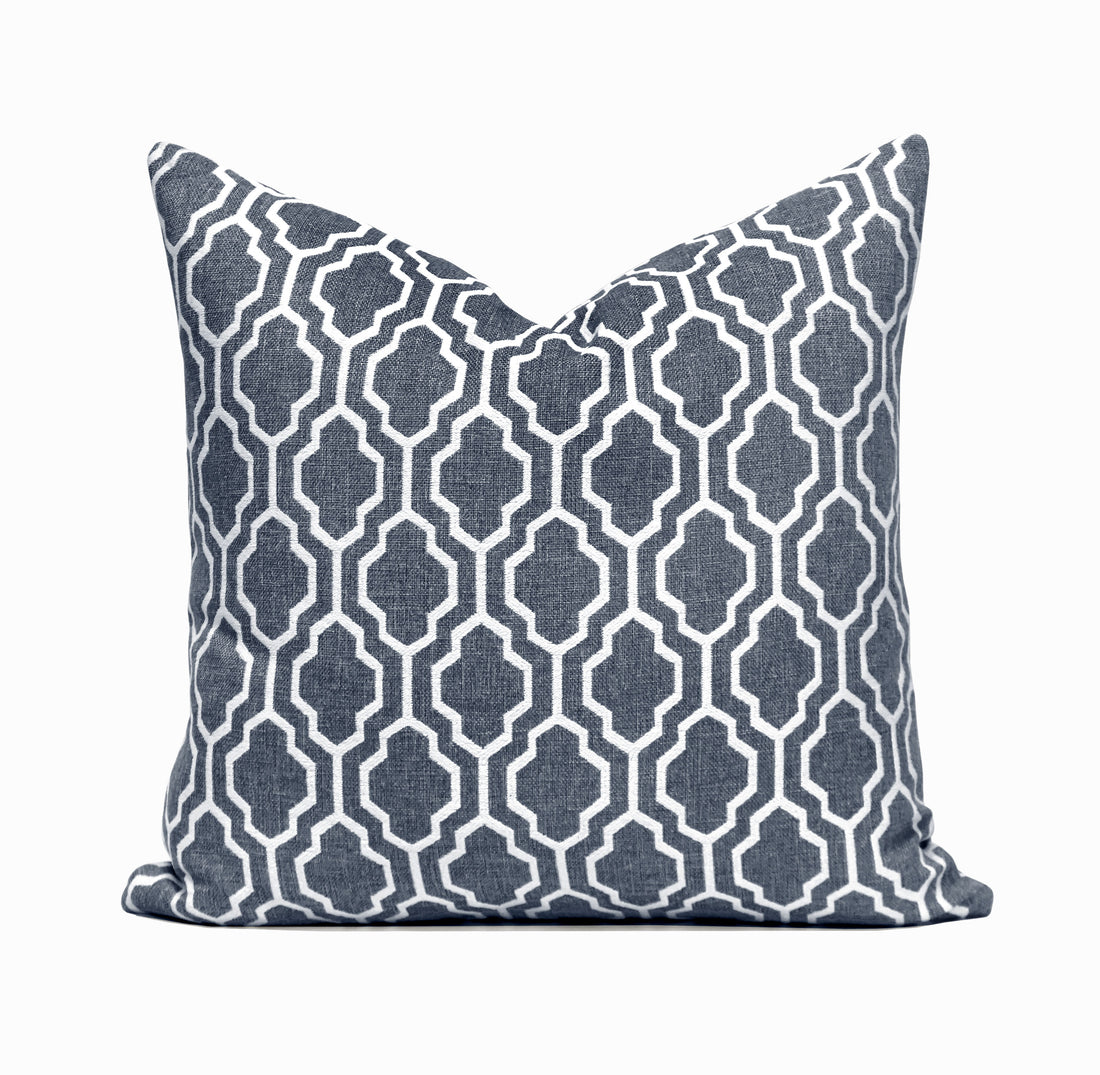 Set of 2 Herald Geo Throw Pillow Cover | 20" x 20"