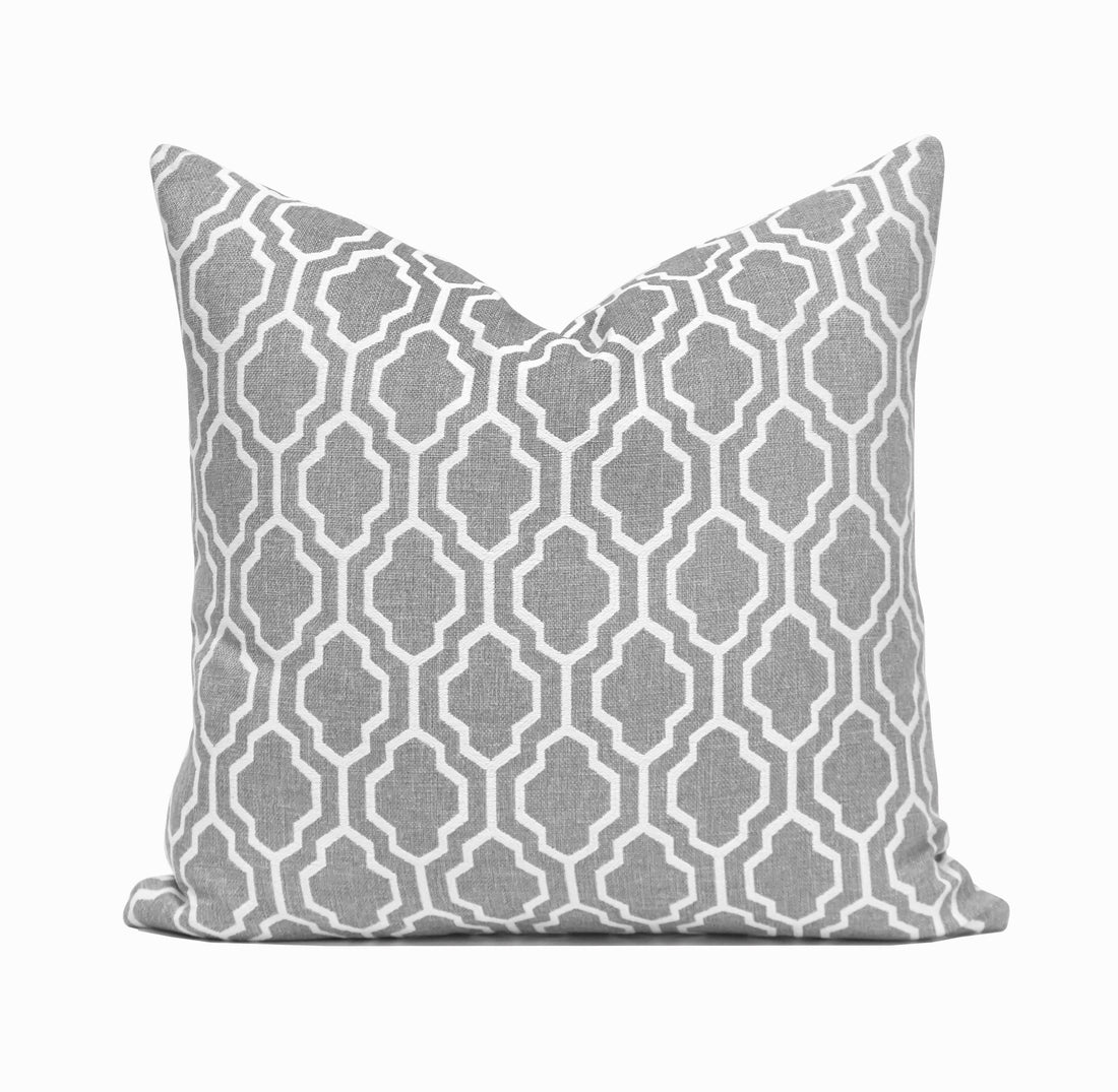 Set of 2 Herald Geo Throw Pillow Cover | 20" x 20"
