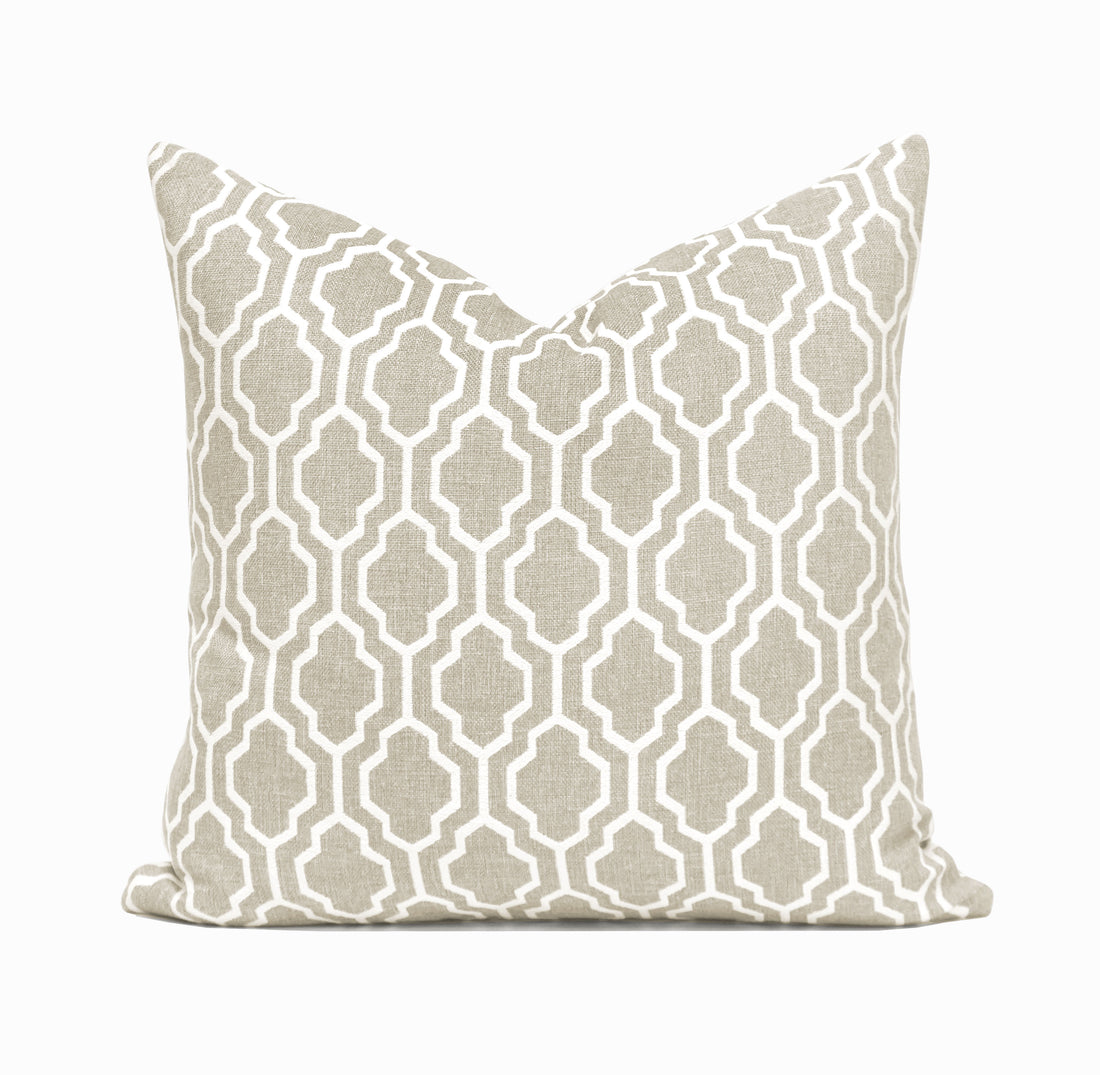 Set of 2 Herald Geo Throw Pillow Cover | 20" x 20"