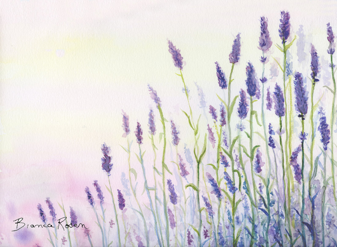 Bianca Rosen Cover | Lavender | 14"x 20"