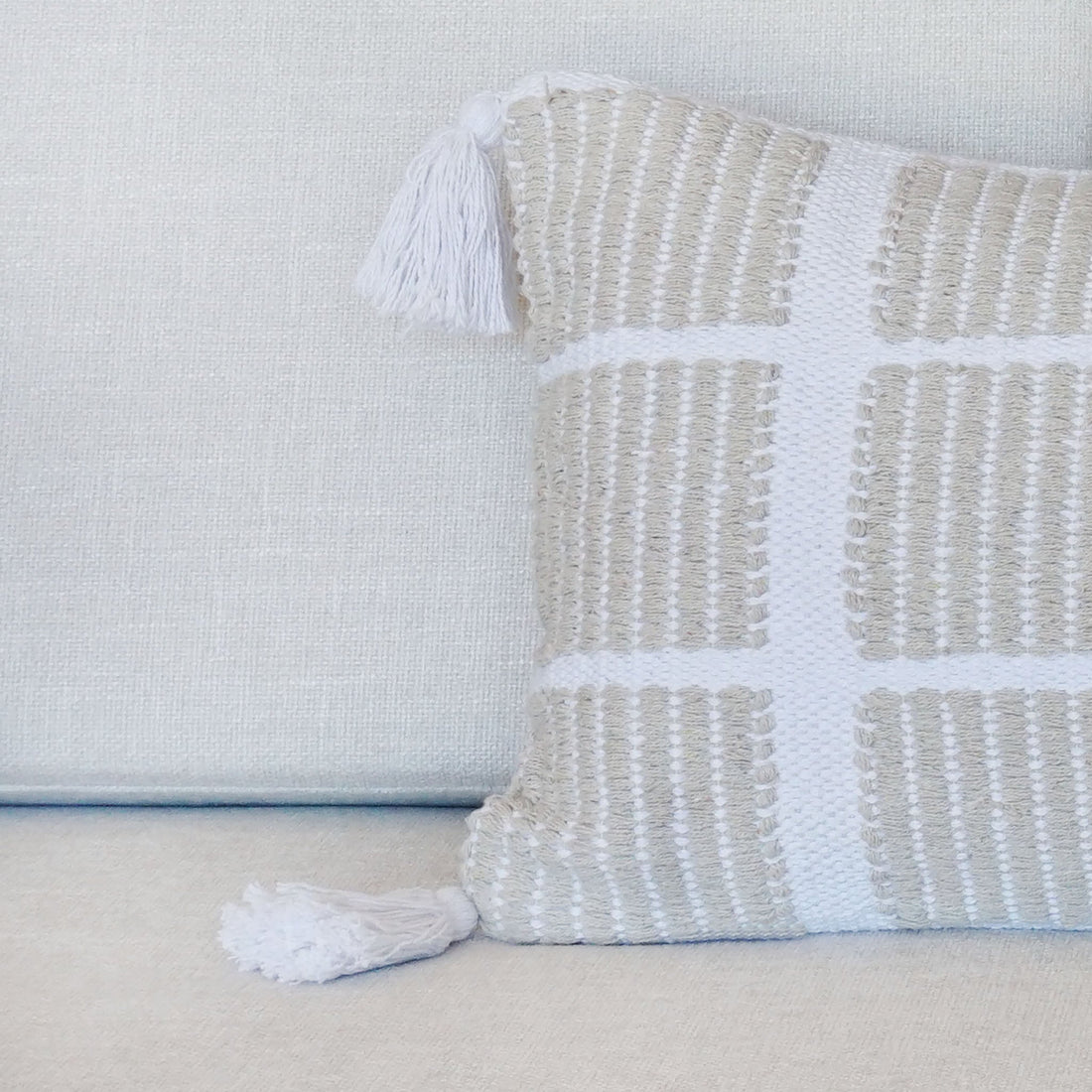 Zander Indian Throw Pillow Cover | 14" x 36"