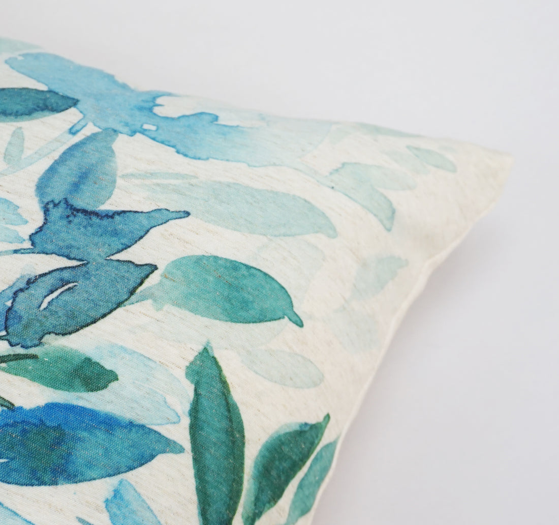 Bianca Rosen Cover | Blue Florals | 20"x 20"