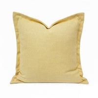 Laguna Solid Linen Look Throw Pillow Cover | 20" x 20"