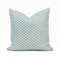 Carmel Jacquard Throw Pillow Cover | 18" x 18"