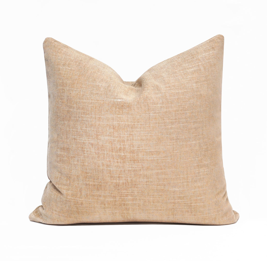 Vidara Chenille Throw Pillow Cover | 20" x 20"