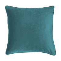 Porter Cut Velvet Throw Pillow Cover | Peacock | 20" x 20"