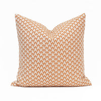 Carmel Jacquard Throw Pillow Cover | 18" x 18"