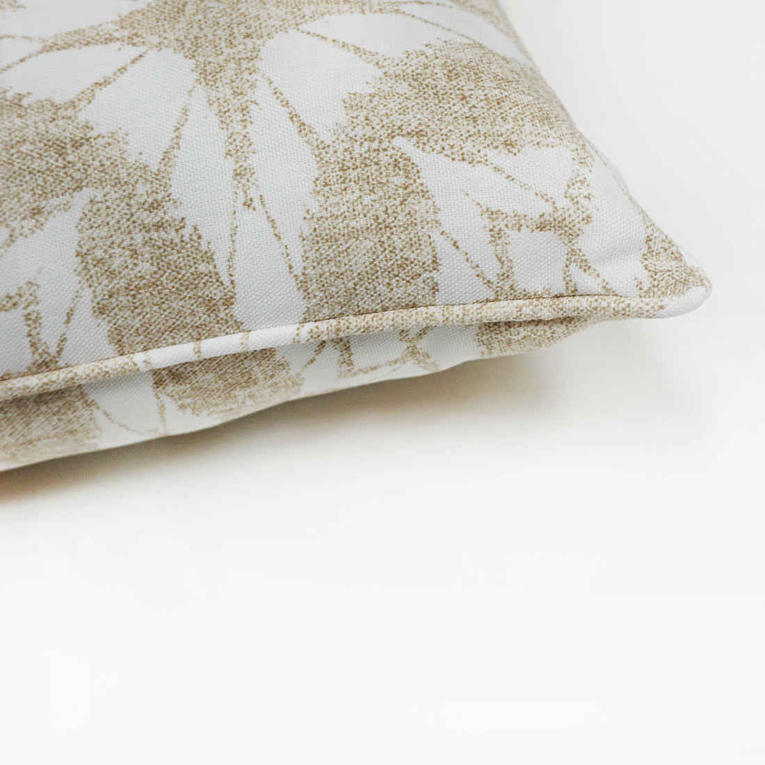 Set of 2 Lily Indoor/Outdoor Throw Pillows | Natural | 18"x18"