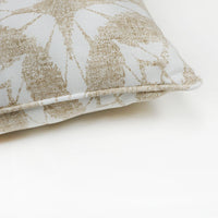 Set of 2 Lily Indoor/Outdoor Throw Pillows | Natural | 18"x18"
