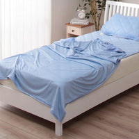 Premium Cooling Throw Blanket | Cozy and Ultra Soft Throw Blanket | Blue | 3 Sizes