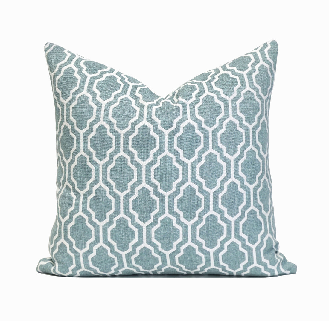 Set of 2 Herald Geo Throw Pillow Cover | 20" x 20"