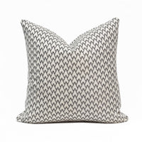 Carmel Jacquard Throw Pillow Cover | 18" x 18"