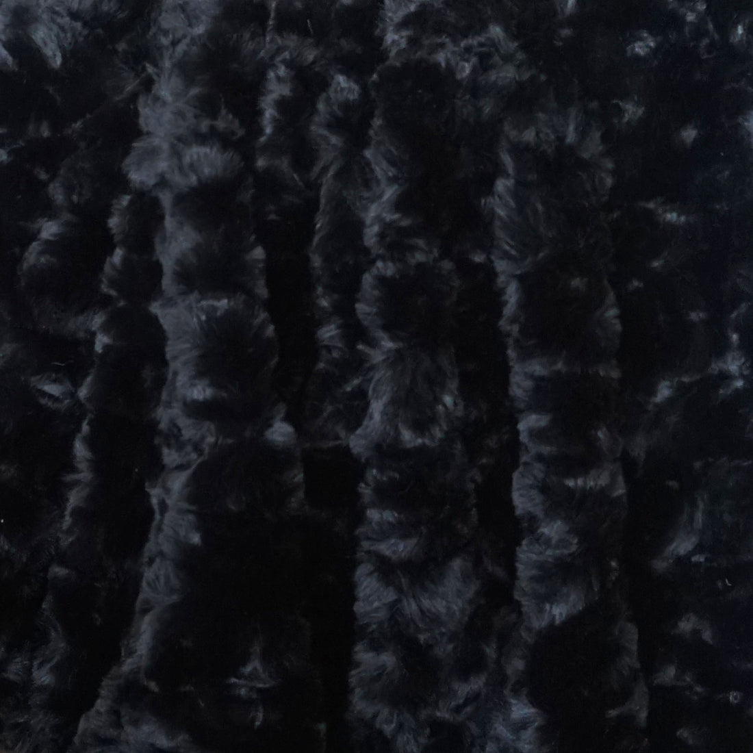 Morgan Faux Fur Throw Pillow | Black | 20" x 20"