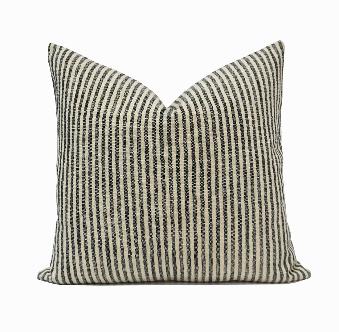 Venice Stripe Throw Pillow Cover | 20" x 20"