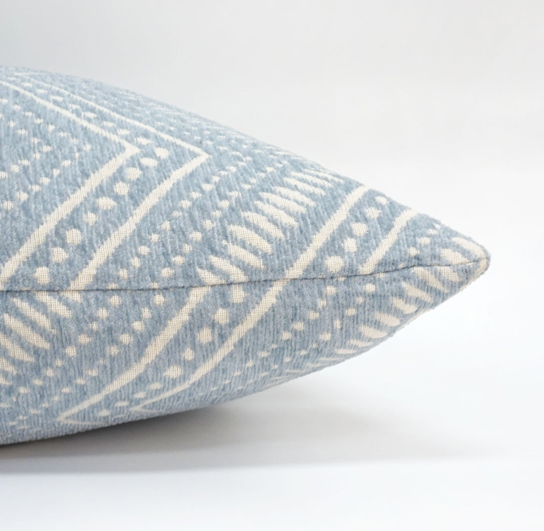 Sahara Chenille Jacquard Throw Pillow Cover | 20" x 20"