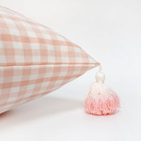 Easter Bunny Appliqué Throw Pillow Cover | Pink | 20" x 20"