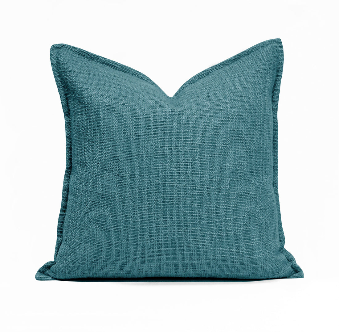 Set of 2 Basely Linen Look Throw Pillow Cover | 20" x 20"