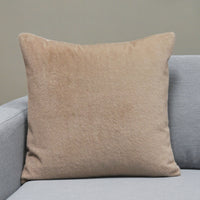 Faux Mink Fur Throw Pillow | 20" x 20"