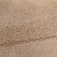 Faux Mink Fur Throw Pillow | 20" x 20"
