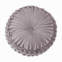 Dolce Round Pleated Pillow 15"
