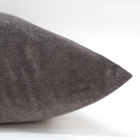 Set of 2 Belgian Velvet Throw Pillow Cover Knife Edge | 20" x 20"
