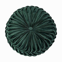 Dolce Round Pleated Pillow 15"