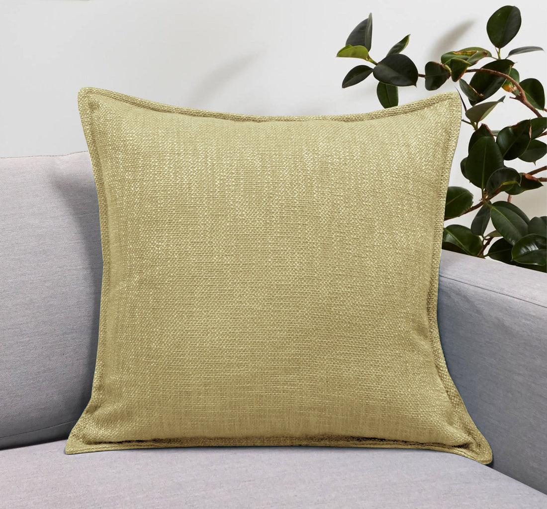 Set of 2 Basely Linen Look Throw Pillow Cover | 20" x 20"