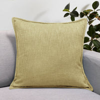 Set of 2 Basely Linen Look Throw Pillow Cover | 20" x 20"