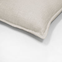 Set of 2 Basely Linen Look Throw Pillow Cover | 20" x 20"
