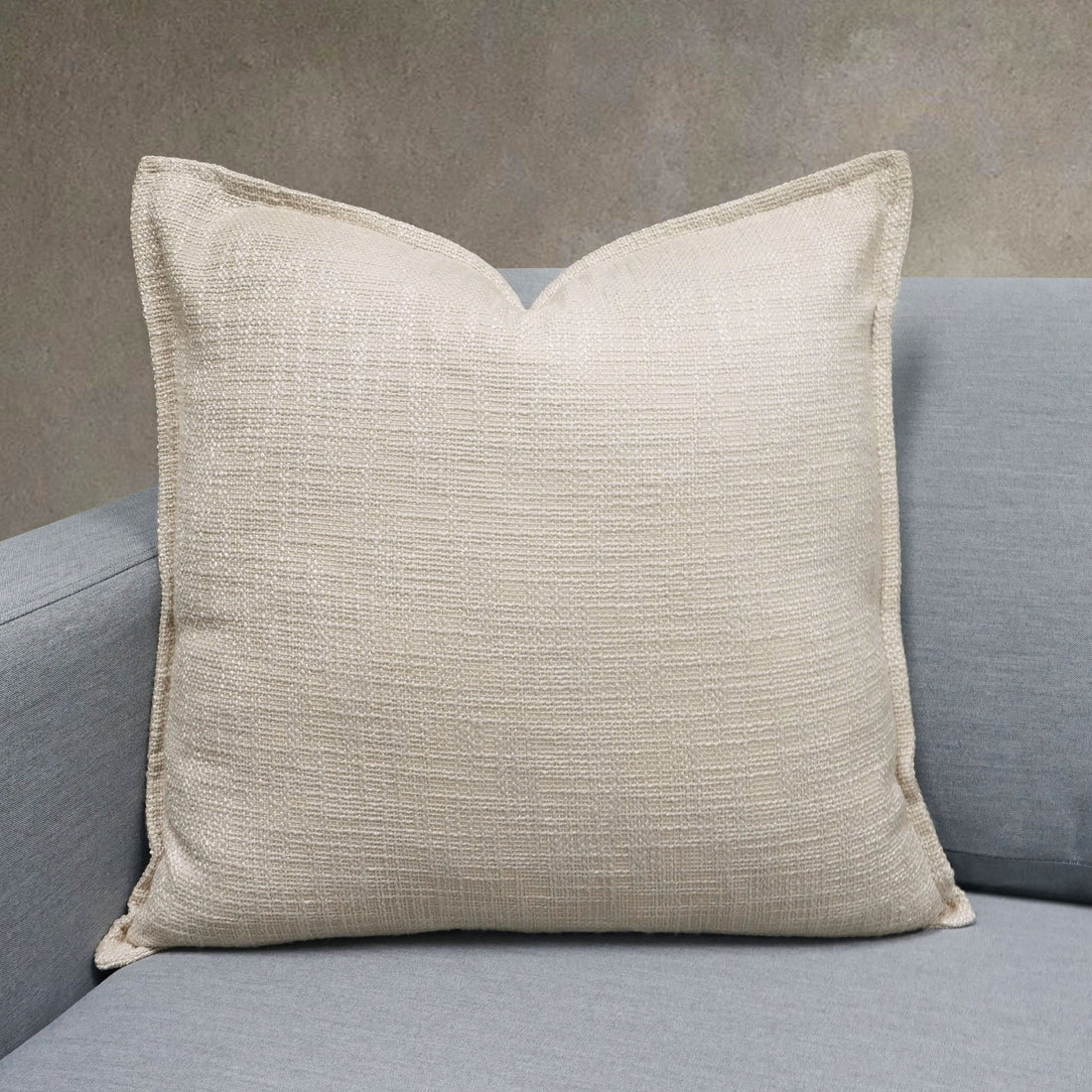 Set of 2 Basely Linen Look Throw Pillow Cover | 20" x 20"
