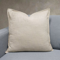 Set of 2 Basely Linen Look Throw Pillow Cover | 20" x 20"