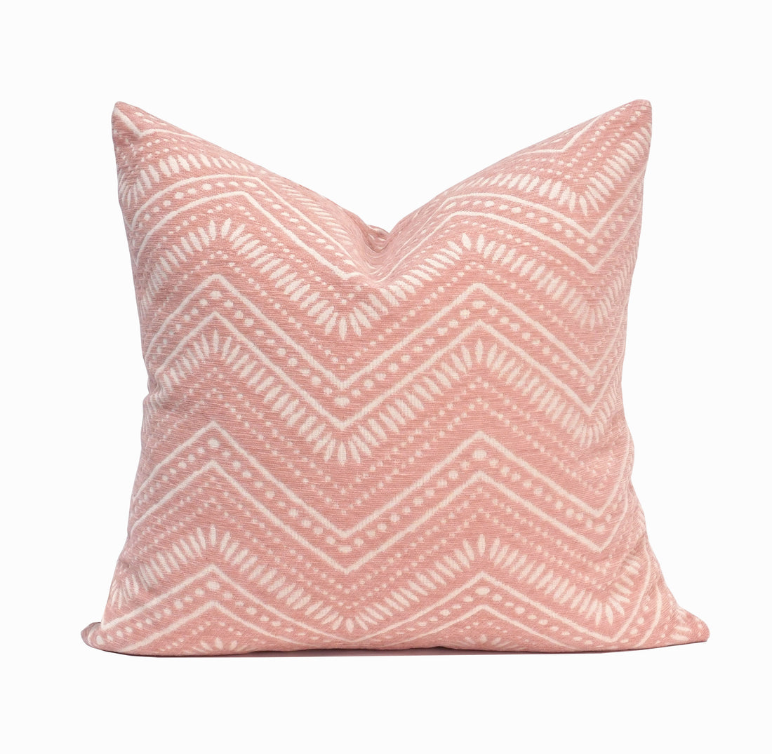 Sahara Chenille Jacquard Throw Pillow Cover | 20" x 20"