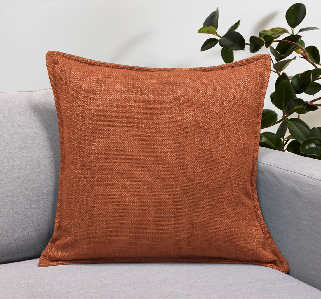 Set of 2 Basely Linen Look Throw Pillow Cover | 20" x 20"