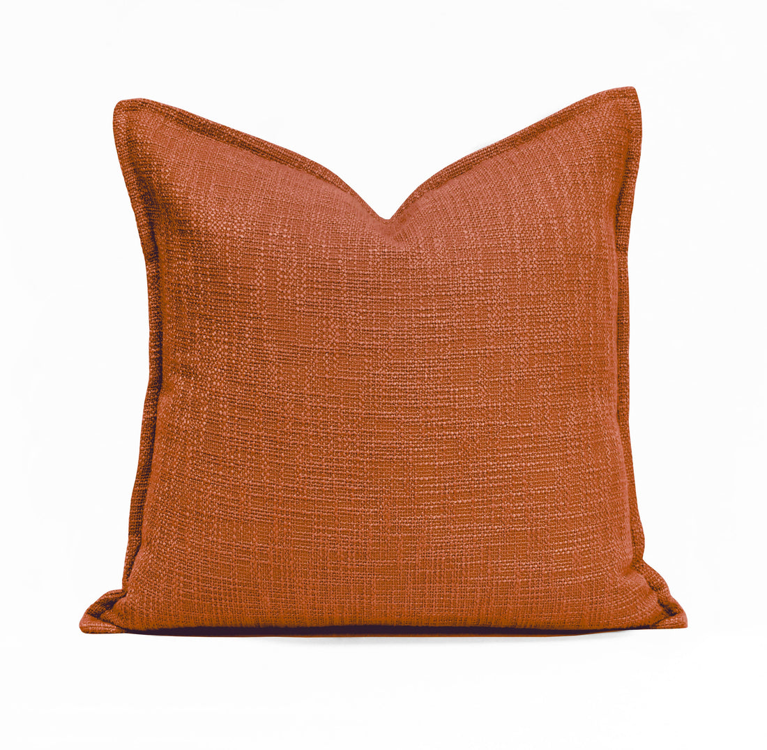 Set of 2 Basely Linen Look Throw Pillow Cover | 20" x 20"