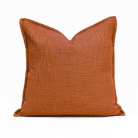 Set of 2 Basely Linen Look Throw Pillow Cover | 20" x 20"