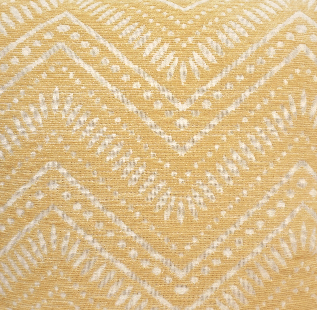 Sahara Chenille Jacquard Throw Pillow Cover | 20" x 20"