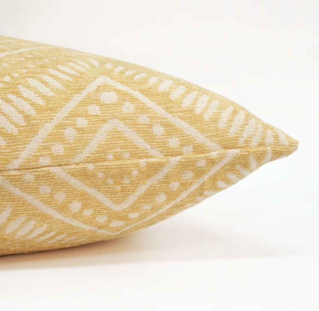 Sahara Chenille Jacquard Throw Pillow Cover | 20" x 20"