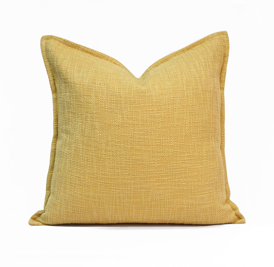 Set of 2 Basely Linen Look Throw Pillow Cover | 20" x 20"