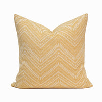 Sahara Chenille Jacquard Throw Pillow Cover | 20" x 20"