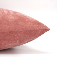Set of 2 Belgian Velvet Throw Pillow Cover Knife Edge | 20" x 20"